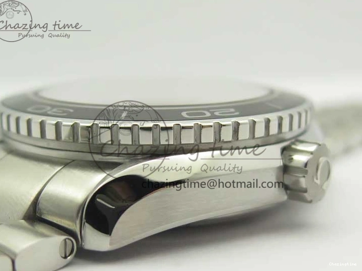 1218 Durable Planet Ocean Professional Ceramic Bezel 45.5mm 1:1 VSF Best Edition Orange Markers on SS Bracelet A8500 Super Clone 8052